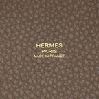 Hermes Handbag Picotin Lock PM Etoupe Gold Taurillon Clemence Tote — view 6