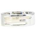 Gucci G Logo 925 Sterling Silver Ring