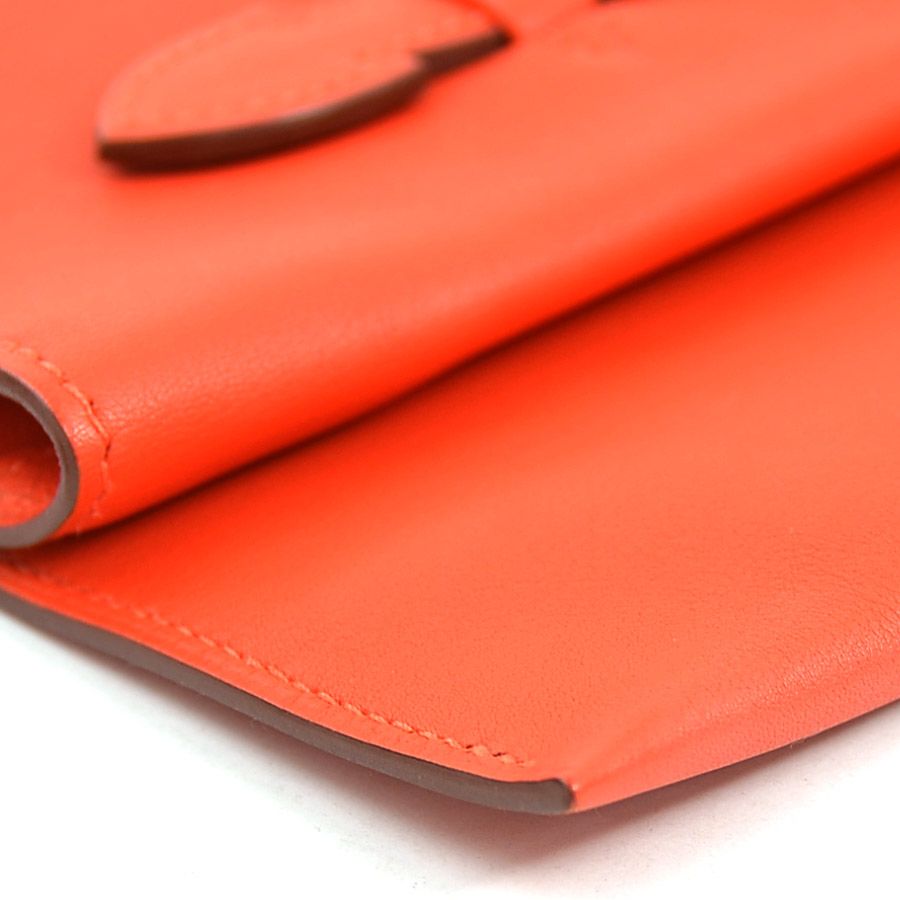 Hermes Clutch Puripura Red — view 8