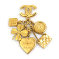 Chanel Brooch CC Logo