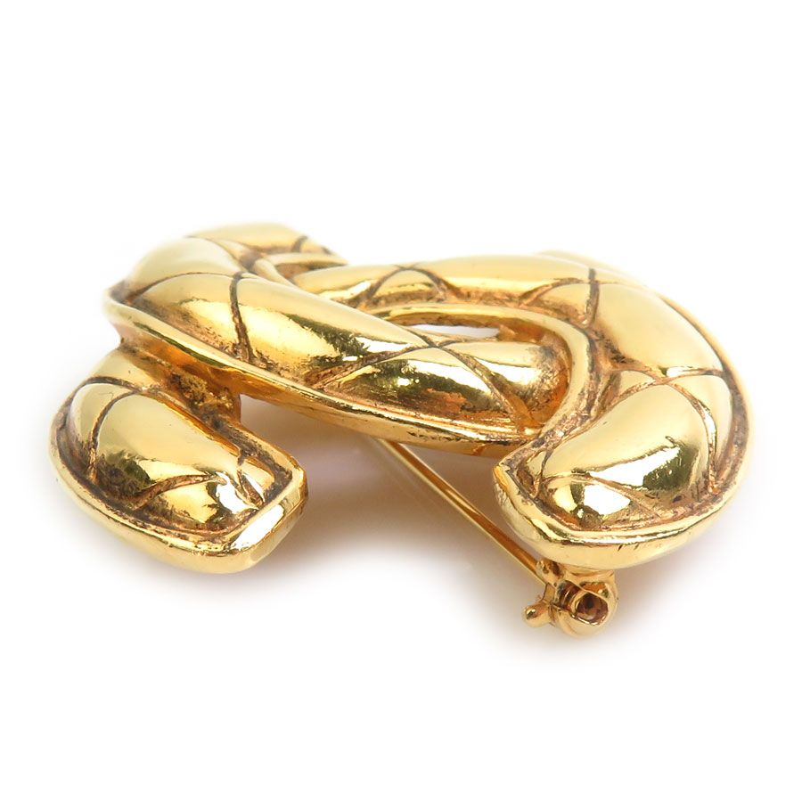 Chanel Brooch CC Logo — view 4