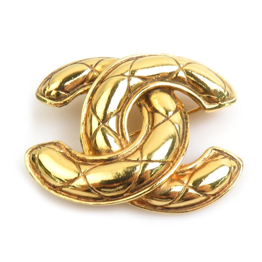 Chanel Brooch CC Logo
