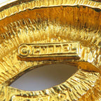 Chanel Brooch CC Logo — view 7