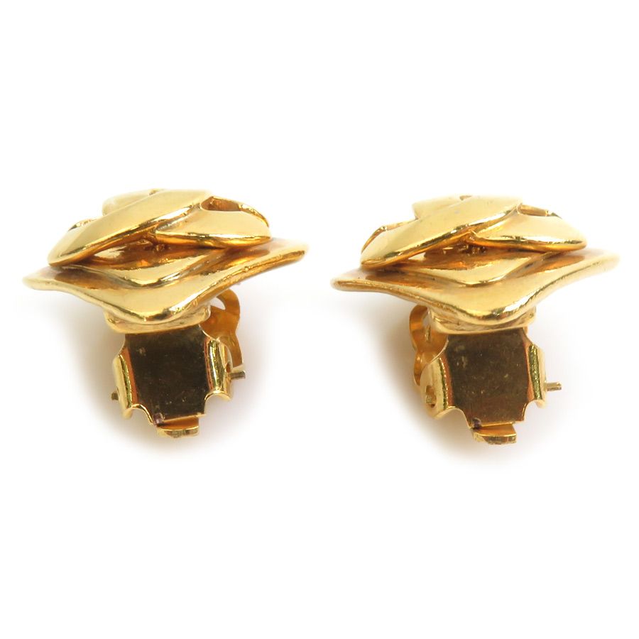 Chanel Earrings CC Logo — view 3