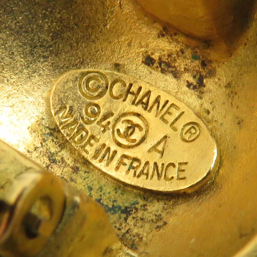 Chanel Earrings CC Logo — view 7