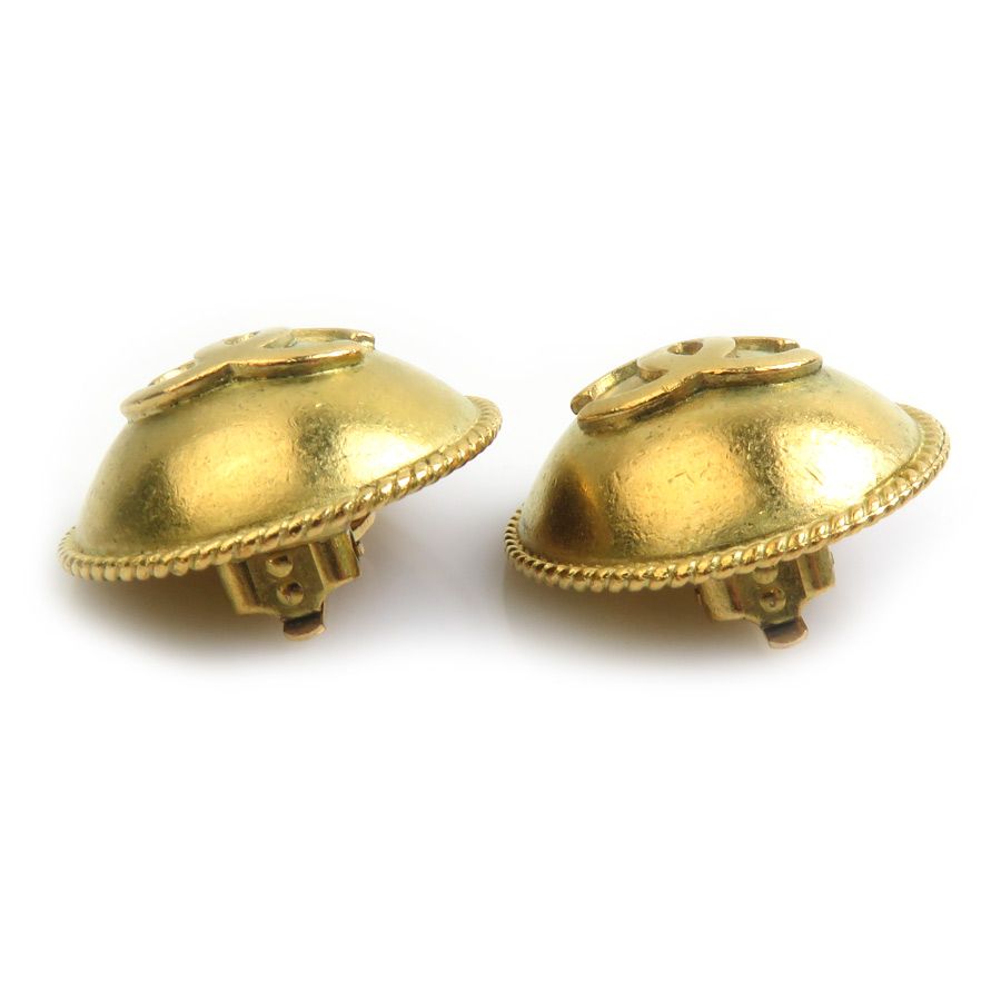 Chanel Earrings CC Logo — view 3