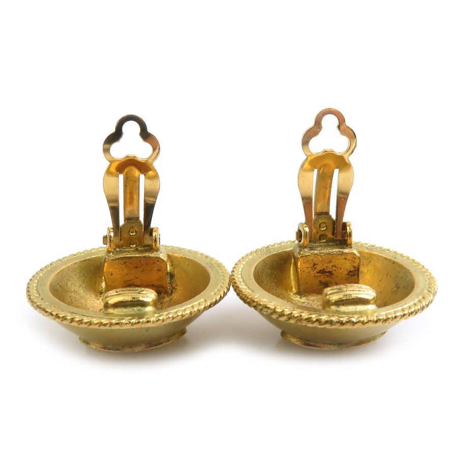 Chanel Earrings CC Logo — view 6