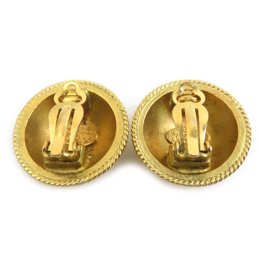 Chanel Earrings CC Logo — view 5