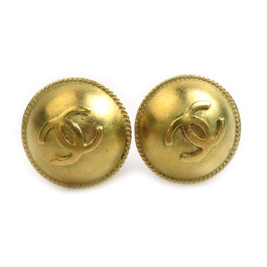 Chanel Earrings CC Logo
