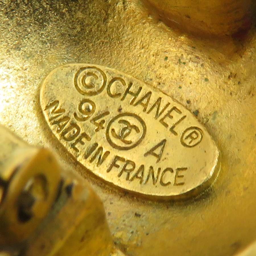 Chanel Earrings CC Logo — view 8