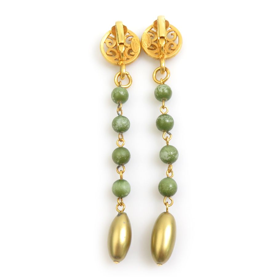 Chanel Earrings CC Logo — view 7