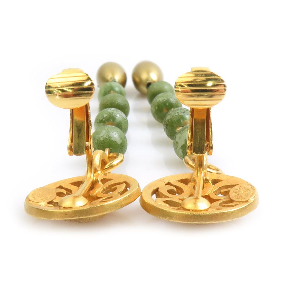Chanel Earrings CC Logo — view 8