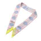Hermes Twilly Scarf Lift Profile Silk Pink