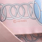 Hermes Twilly Scarf Lift Profile Silk Pink — view 3