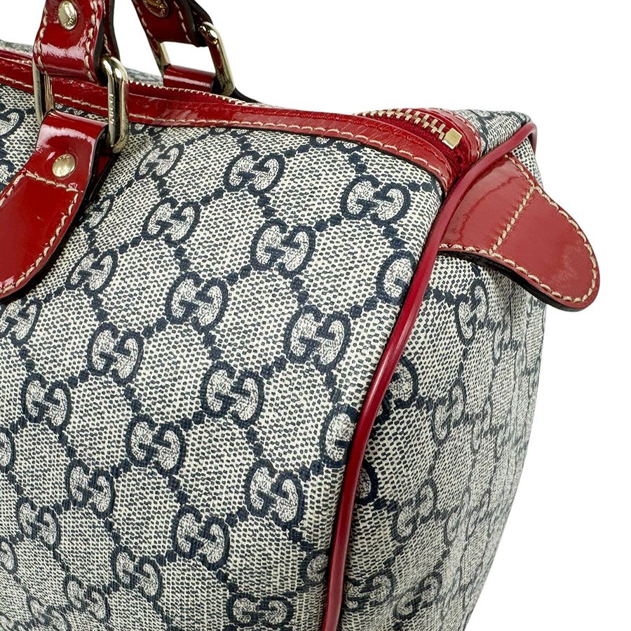 Gucci Boston Bag Travel Bag Red — view 6