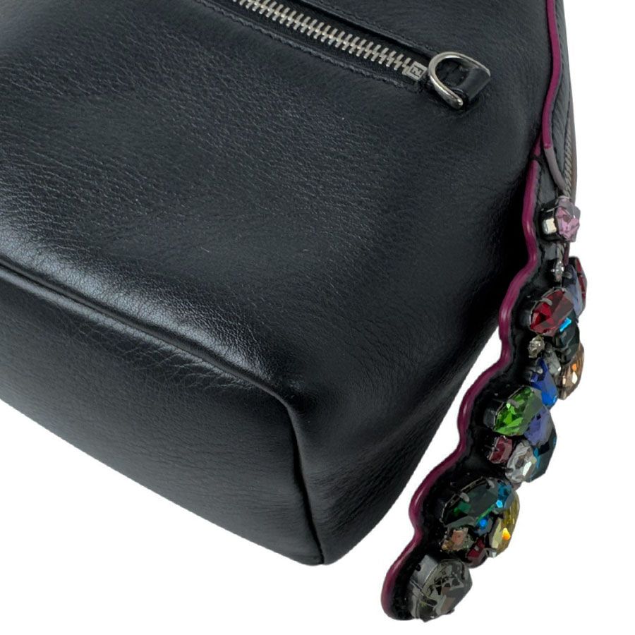 Fendi Backpack Black — view 8