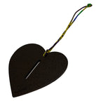 Hermes Key Holder Pink Dark Brown Heart Petit — view 2