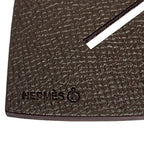 Hermes Key Holder Pink Dark Brown Heart Petit — view 3
