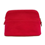 Hermes Pouch Bolide 20 Pink Light Brown Silver Leather — view 2