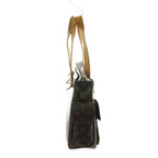 Louis Vuitton Monogram Multipli Cite Tote Bag Hand Logo Leather Brown — view 5