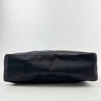 Prada Tessuto Triangle Logo Hobo Shoulder Bag Nylon Black Vintage — view 7