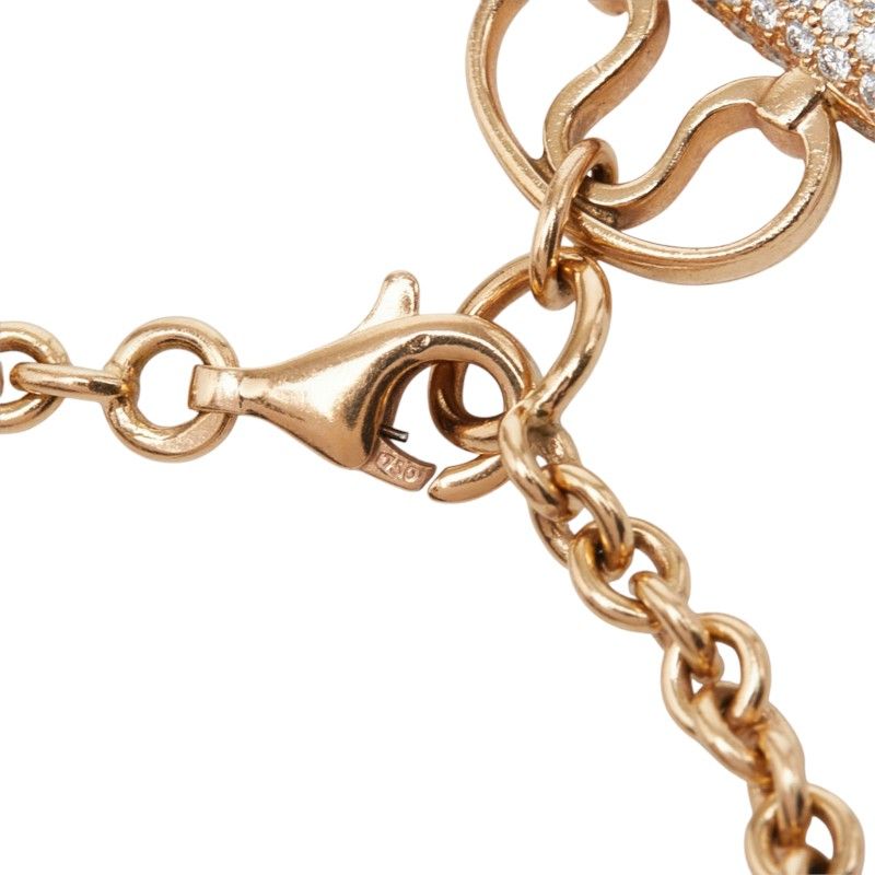 Hermes Amulette Constance ST Bracelet 18k Pink Gold — view 5
