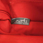 Hermes Bolide 25 Pouch Felt Wool H Logo Embroidery Beige — view 6