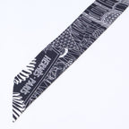 Hermes Animapolis Silk Twilly Scarf — view 2