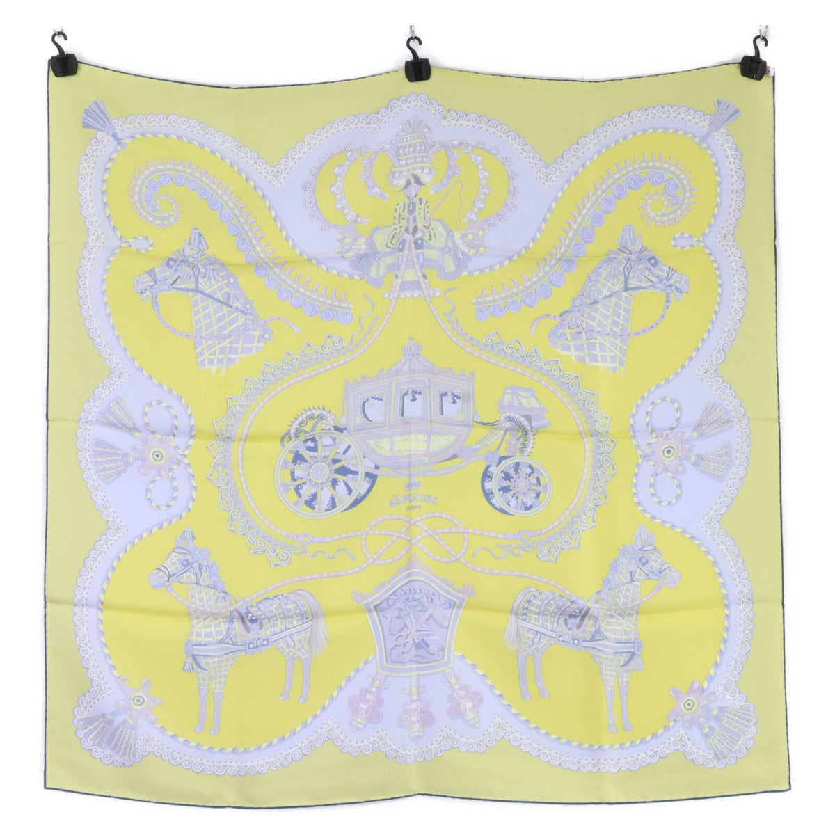 Hermes Paprol Silk Carre 90 Scarf — view 2