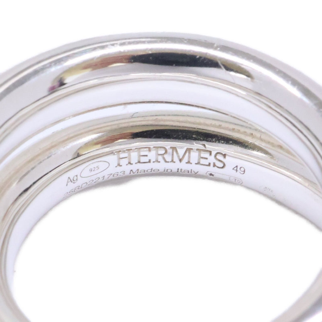 Hermes Vertige 49 Ring Silver — view 8
