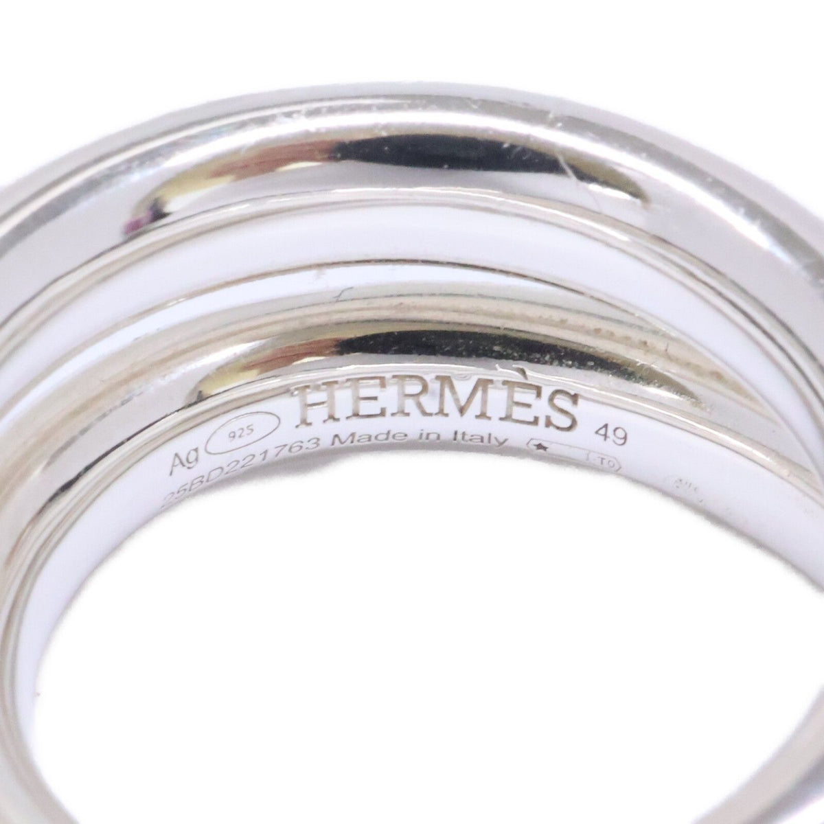 Hermes Vertige 49 Ring Silver — view 8