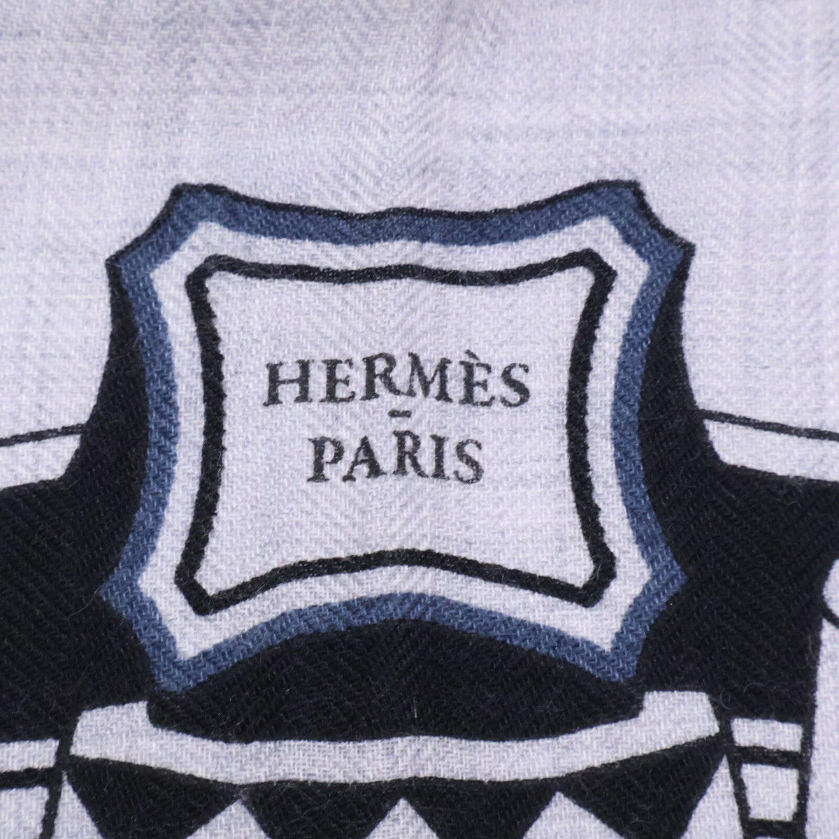 Hermes les Roues de Phaeton Quad Wheel Silk Cashmere Carre Geant 140 Shawl Scarf — view 3