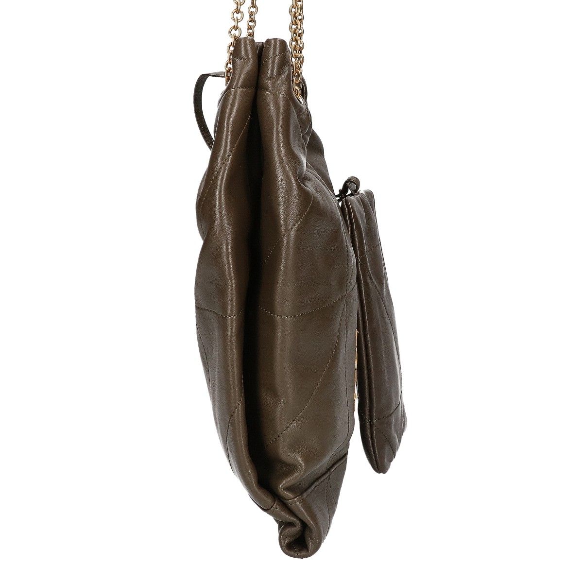 Saint Laurent Paris Jamie 4.3 Lambskin Drawstring Chain — view 4