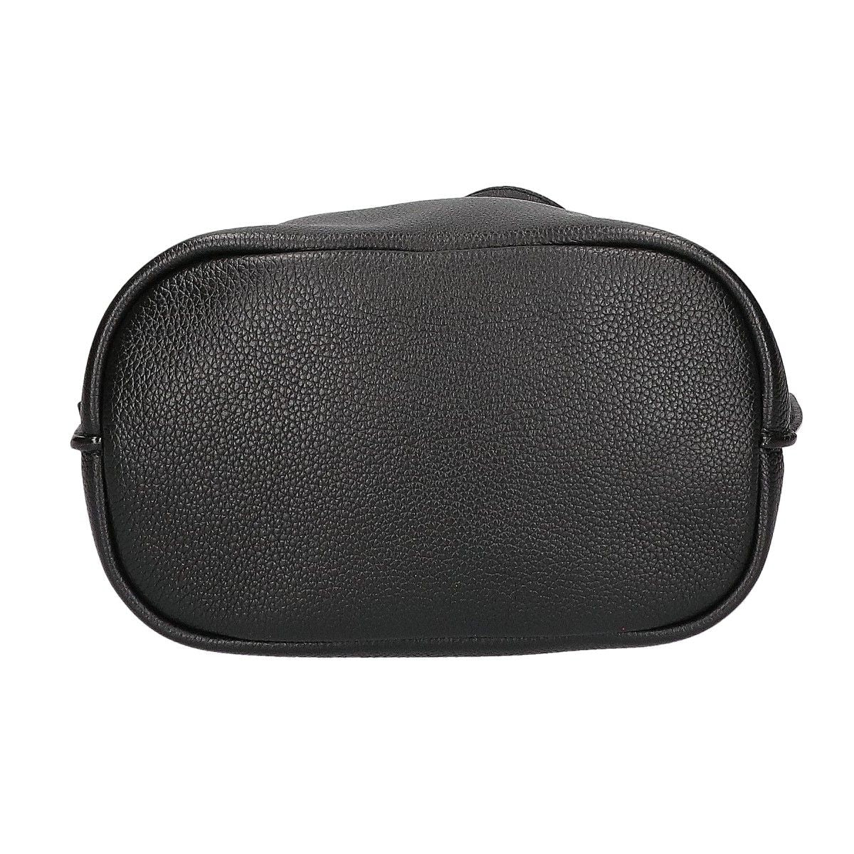 Saint Laurent Paris Leather Boucle Bucket Bag — view 5