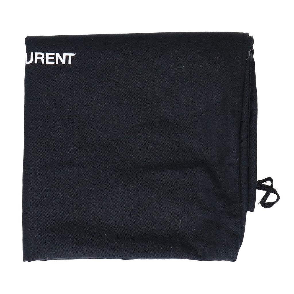 Saint Laurent Paris Leather Boucle Bucket Bag — view 8