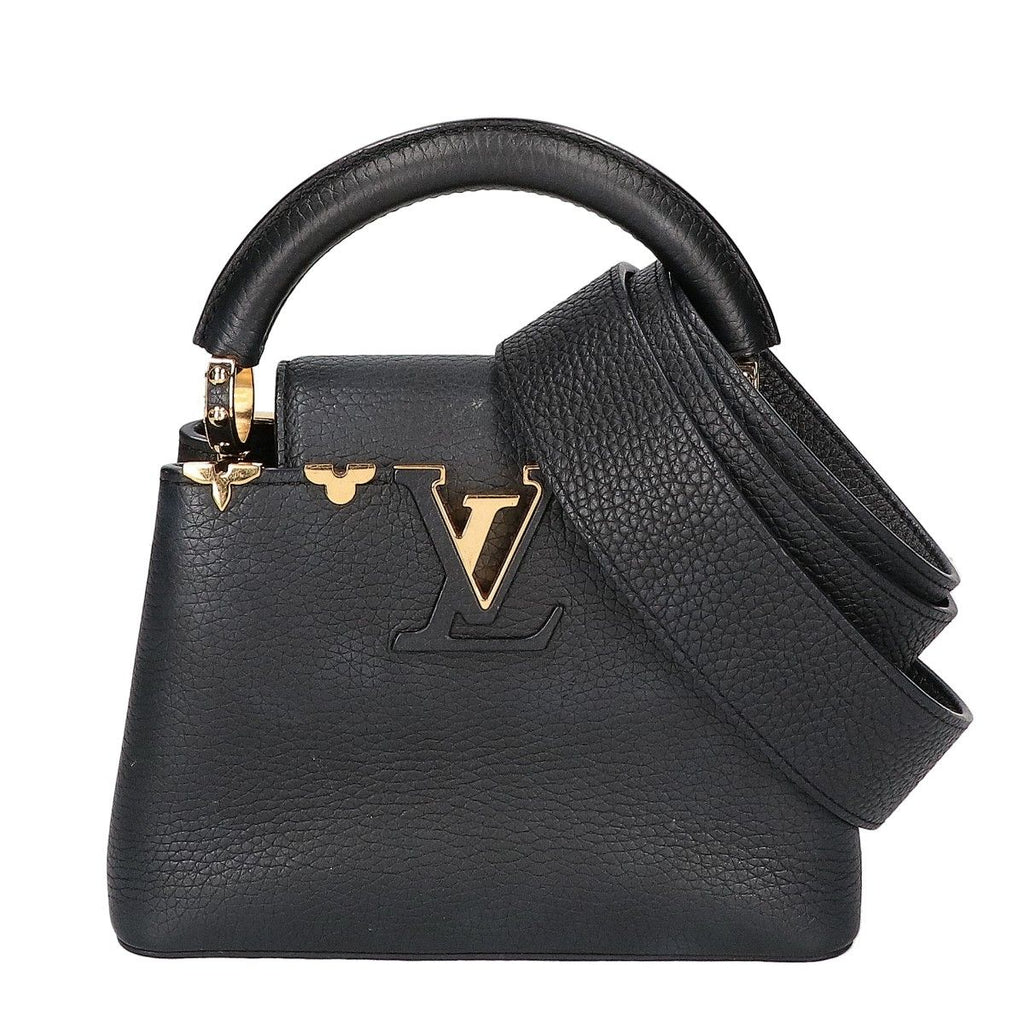 Louis Vuitton Taurillon Leather Capucines Mini 2-Way Shoulder Bag