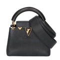Louis Vuitton Taurillon Leather Capucines Mini 2-Way Shoulder Bag