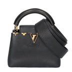 Louis Vuitton Taurillon Leather Capucines Mini 2-Way Shoulder Bag