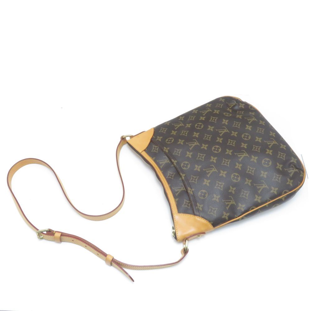 Louis Vuitton Odeon MM Monogram Shoulder Bag Canvas Brown — view 4