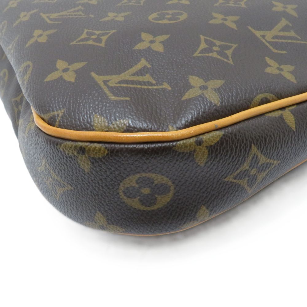 Louis Vuitton Odeon MM Monogram Shoulder Bag Canvas Brown — view 6