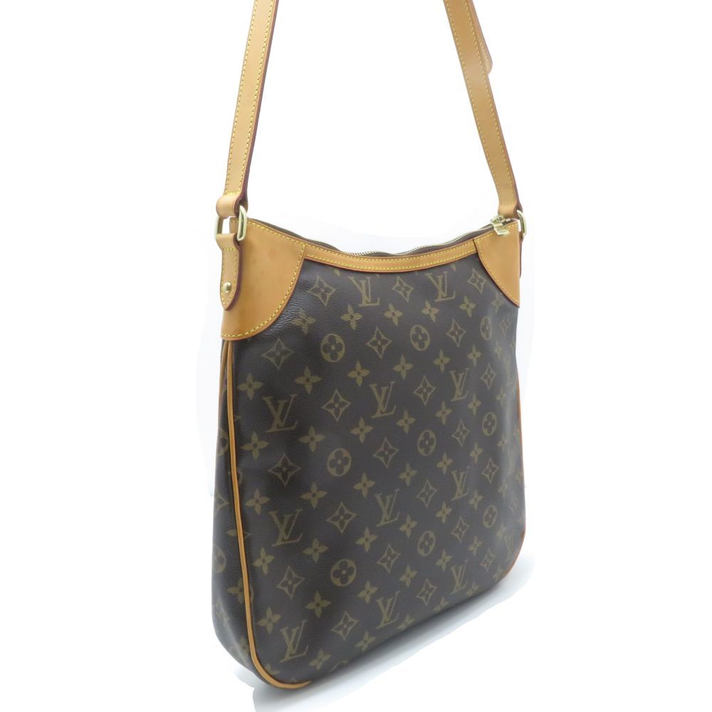 Louis Vuitton Odeon MM Monogram Shoulder Bag Canvas Brown — view 2