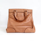 Celine Orlov 2-Way Handbag Salmon Leather Bag — view 2