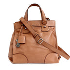 Celine Orlov 2-Way Handbag Salmon Leather Bag