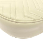 Gucci GG Marmont Round Mini Shoulder Bag Beige — view 7