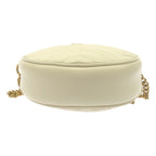 Gucci GG Marmont Round Mini Shoulder Bag Beige — view 4