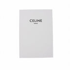 Celine Trifold Wallet in Grained Calfskin Black Bifold — view 6