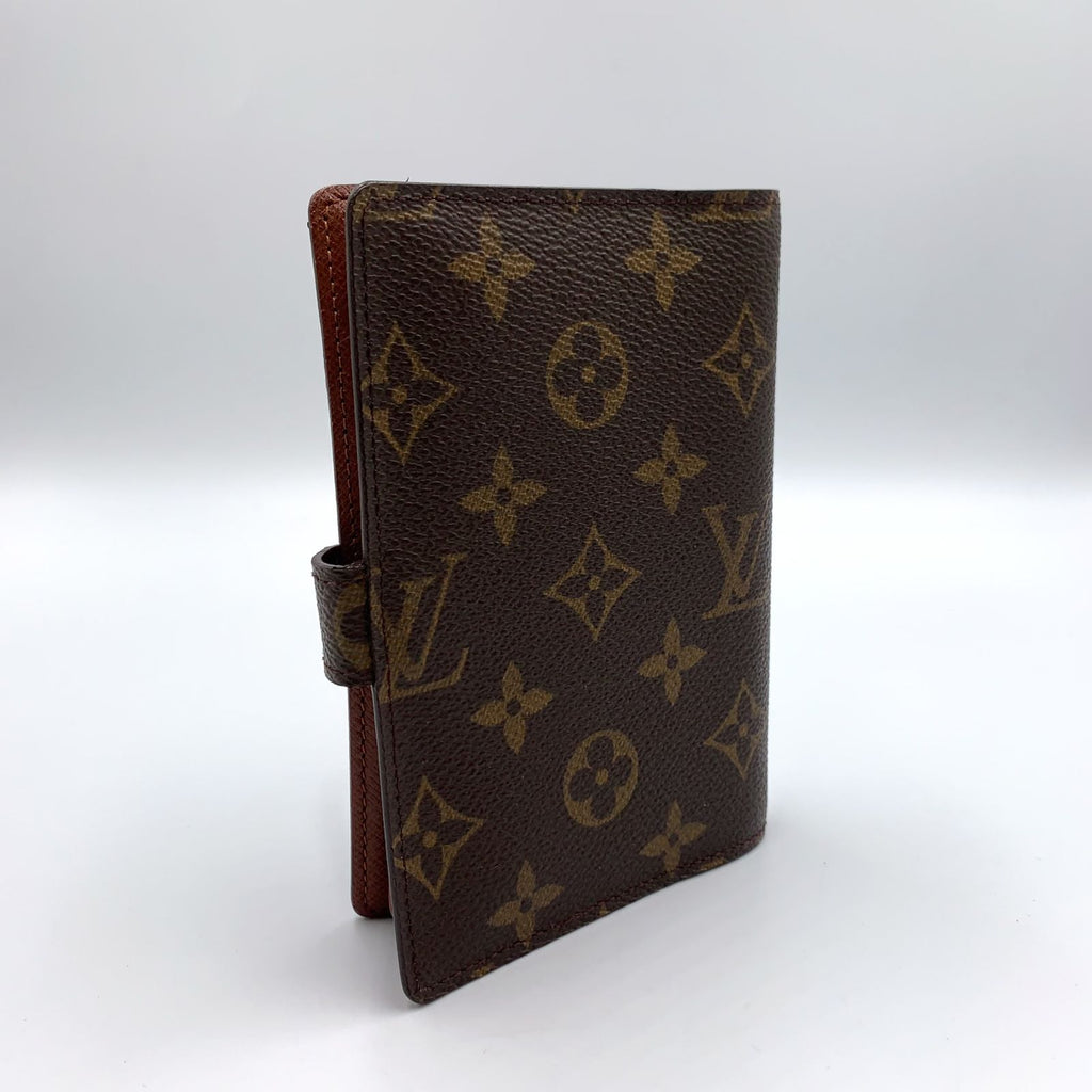 Louis Vuitton Agenda PM Leather Brown Cover Gold — view 2