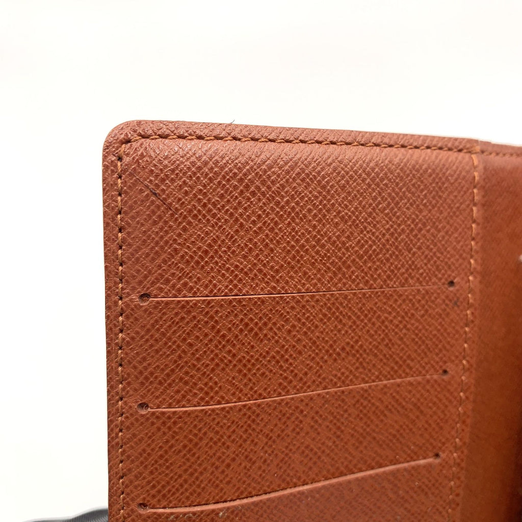 Louis Vuitton Agenda PM Leather Brown Cover Gold — view 7