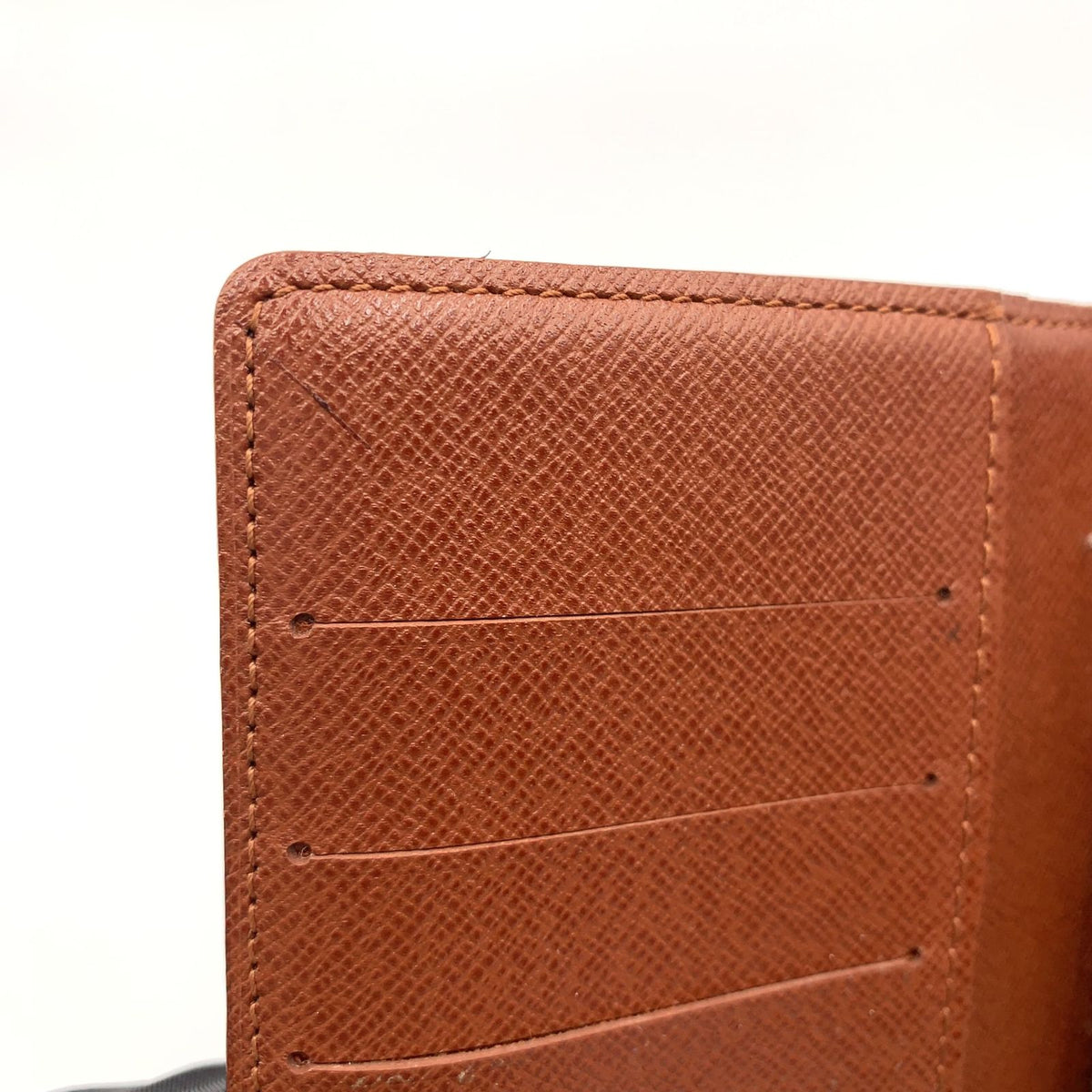 Louis Vuitton Agenda PM Leather Brown Cover Gold — view 7