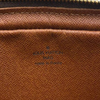 Louis Vuitton Marly Bandouliere Monogram Leather Brown Shoulder Bag Gold — view 4